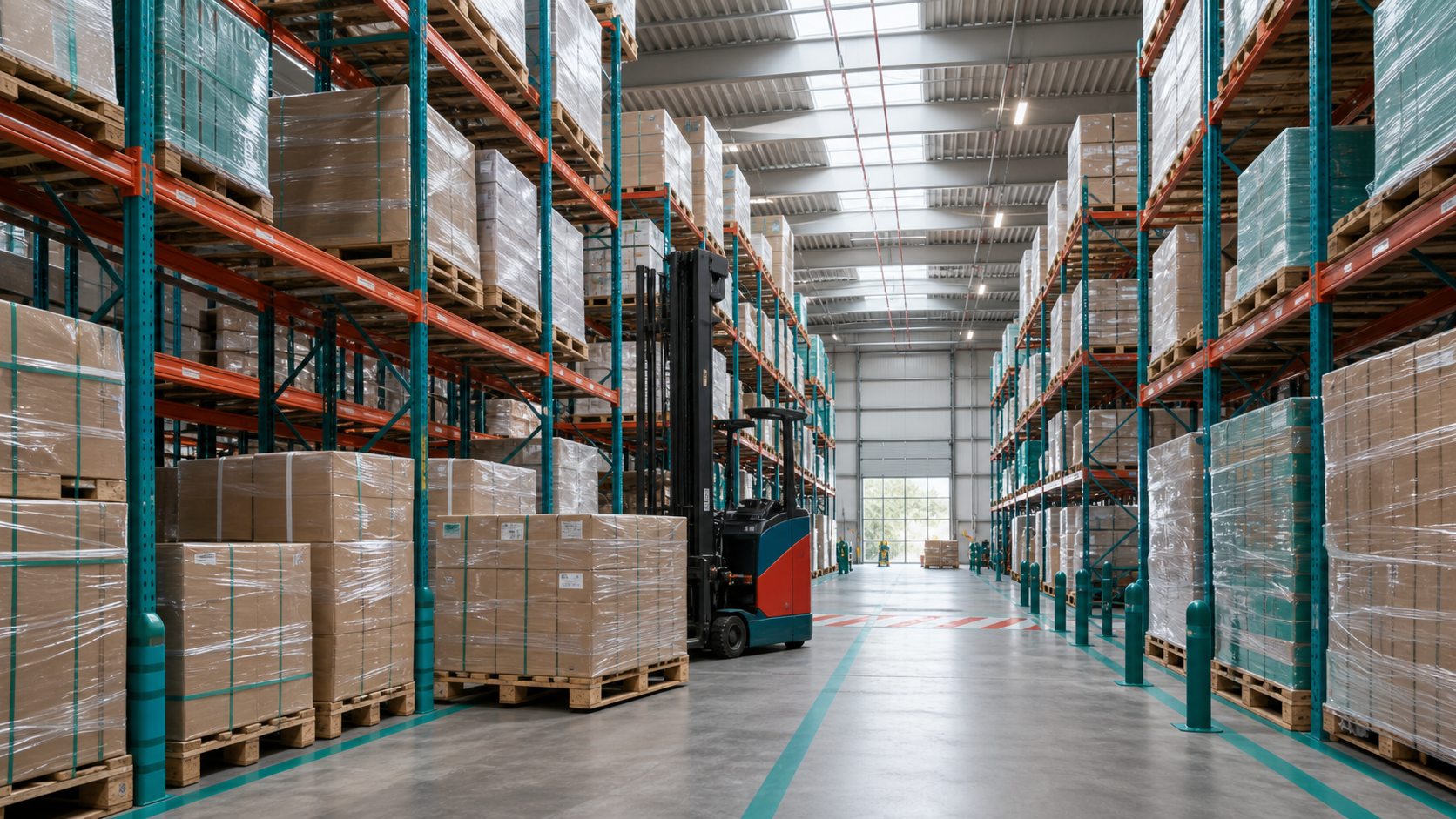 Entrepot logistique et stockage